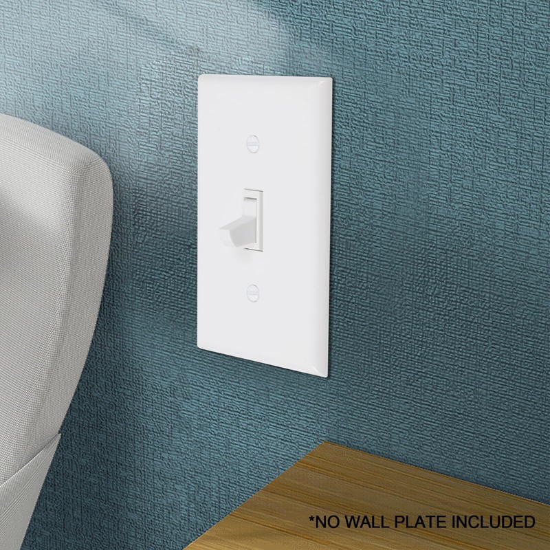 Quiet Toggle Light Switch 15a 120v Ac Residential & Commercial Grade Ul Listed gallery