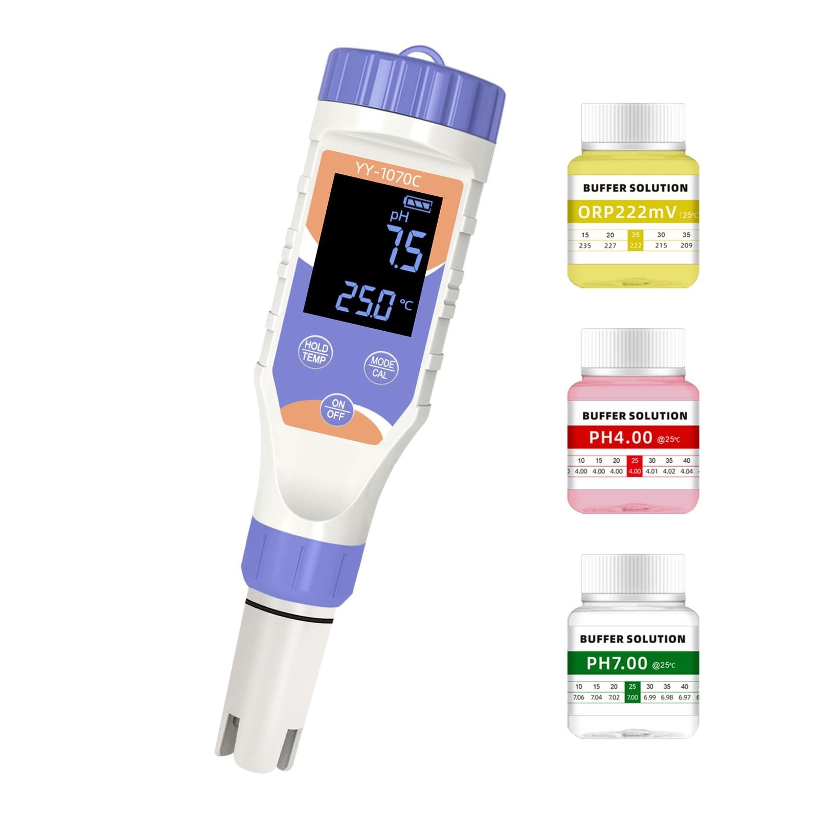 7-in-1 Digital Pool Salt Tester | pH, ORP, Chlorine, TDS, EC Meter for Pools & S gallery