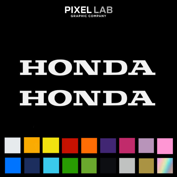 2x Honda Logo Vinyl Decal Sticker – Car, Truck, Window, Racing, Motorcycle gallery
