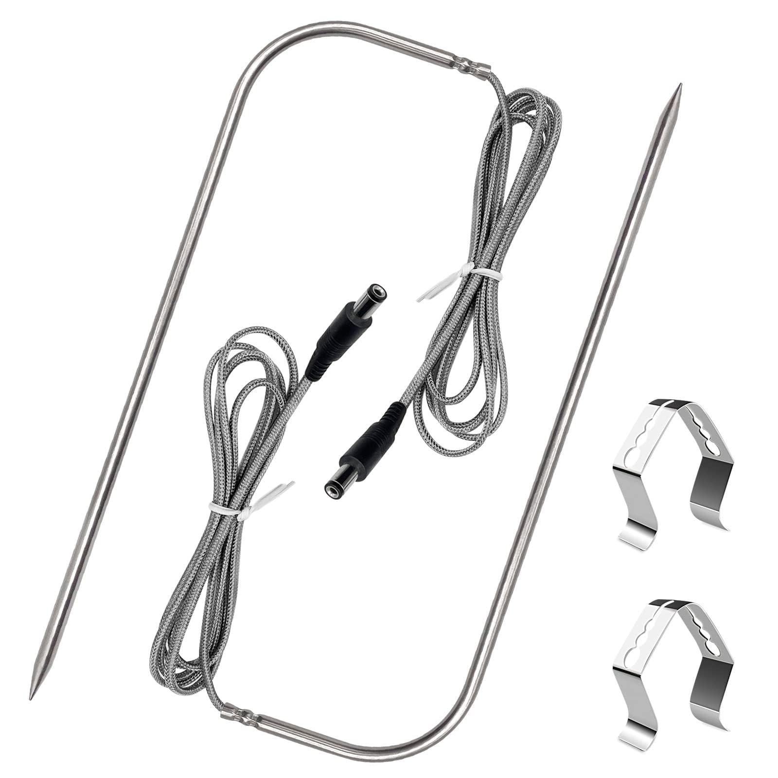 2-Pack Temperature Meat Probe Replacement for Rec 2 Pcs Probe, x 2 gallery