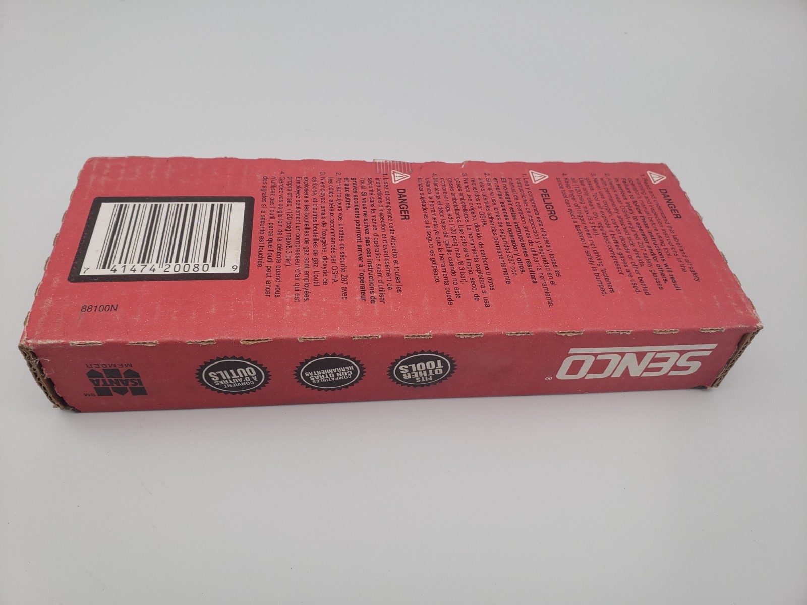 SENCO 15 Guage 1 3/4" 44mm Bright Basic 5D Finish Nails 4000-Count gallery