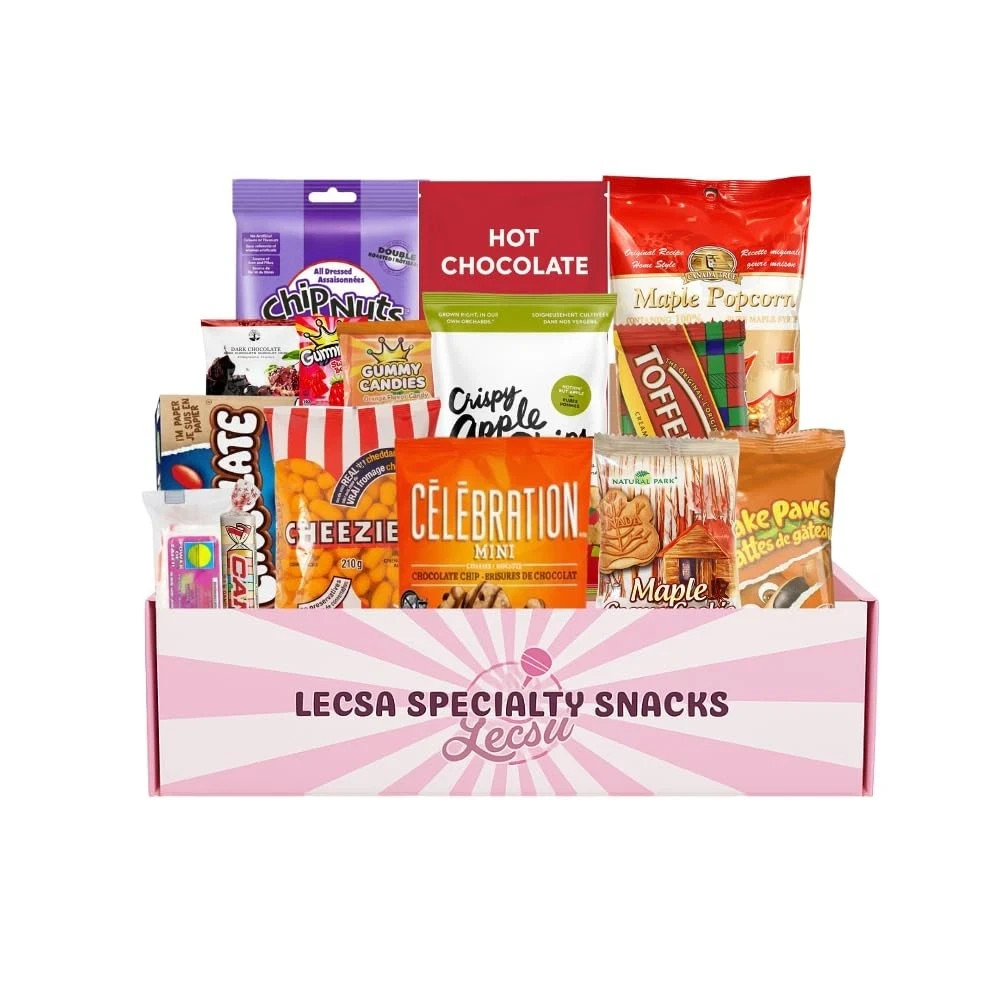 Canadian Snack Care Package Variety Pack of Treats for Kids and Adults Snac... gallery