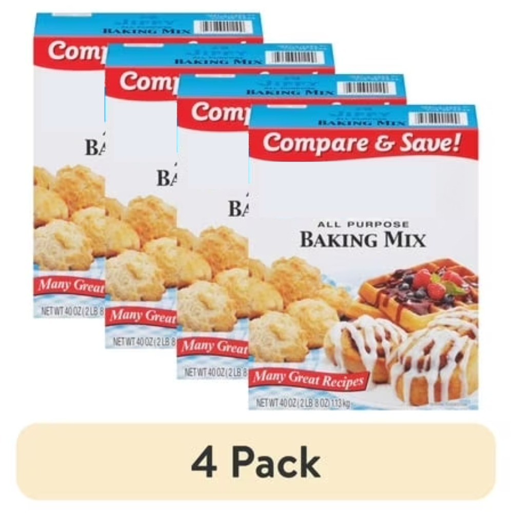 (4 pack) All Purpose Baking Mix, 40 oz Box gallery