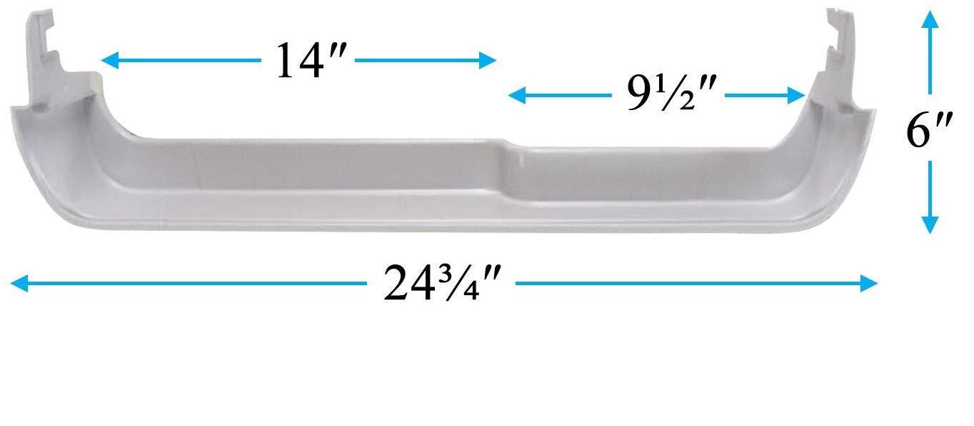 Middle Door Bin Compatible with Frigidaire or Kenmore Refrigerator 240337901 gallery
