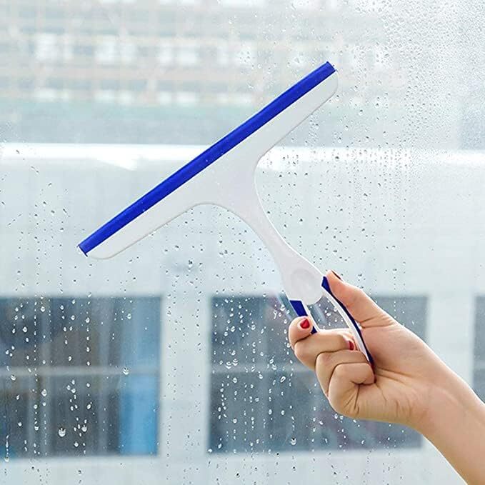 Window Mirror Car Windshield Squeegee Shower Glass Wiper Kitchen House Clean US gallery