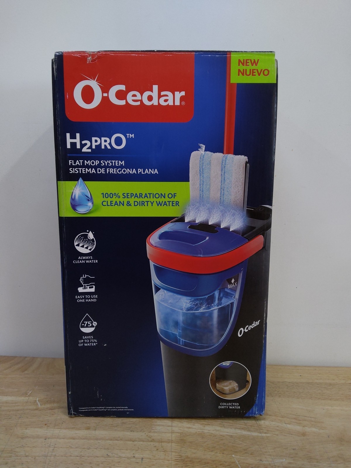 O-Cedar H2prO Flat Mop System gallery