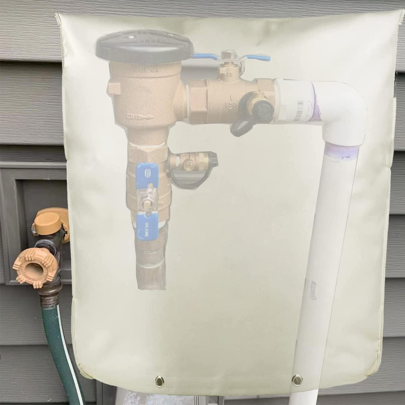 Outdoor Backflow Preventer Insulation Cover Pipe Insulation Backflow Covers for gallery