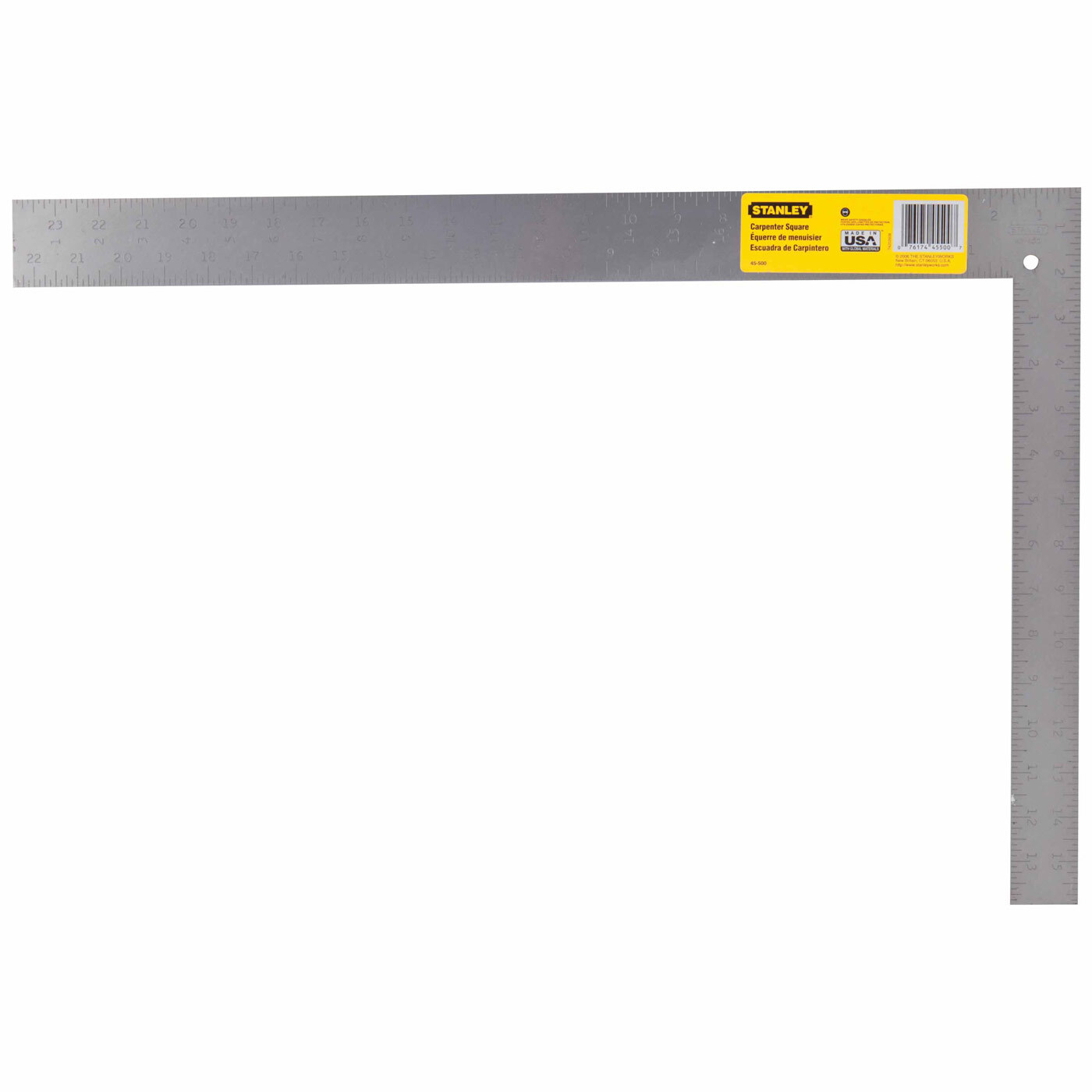 Stanley 45-500 Steel Carpenter’s Square – 16 X 24" gallery