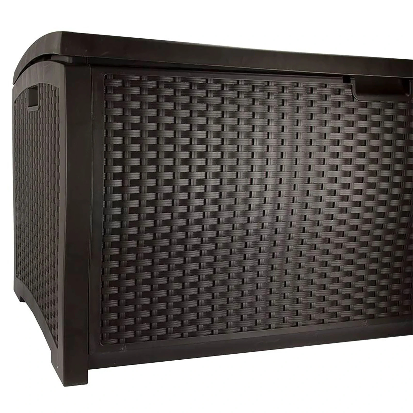 Suncast Resin 99-Gal Capacity Deck Box, Patio, Mocha Brown, DBW9200 52 in D x 27 gallery