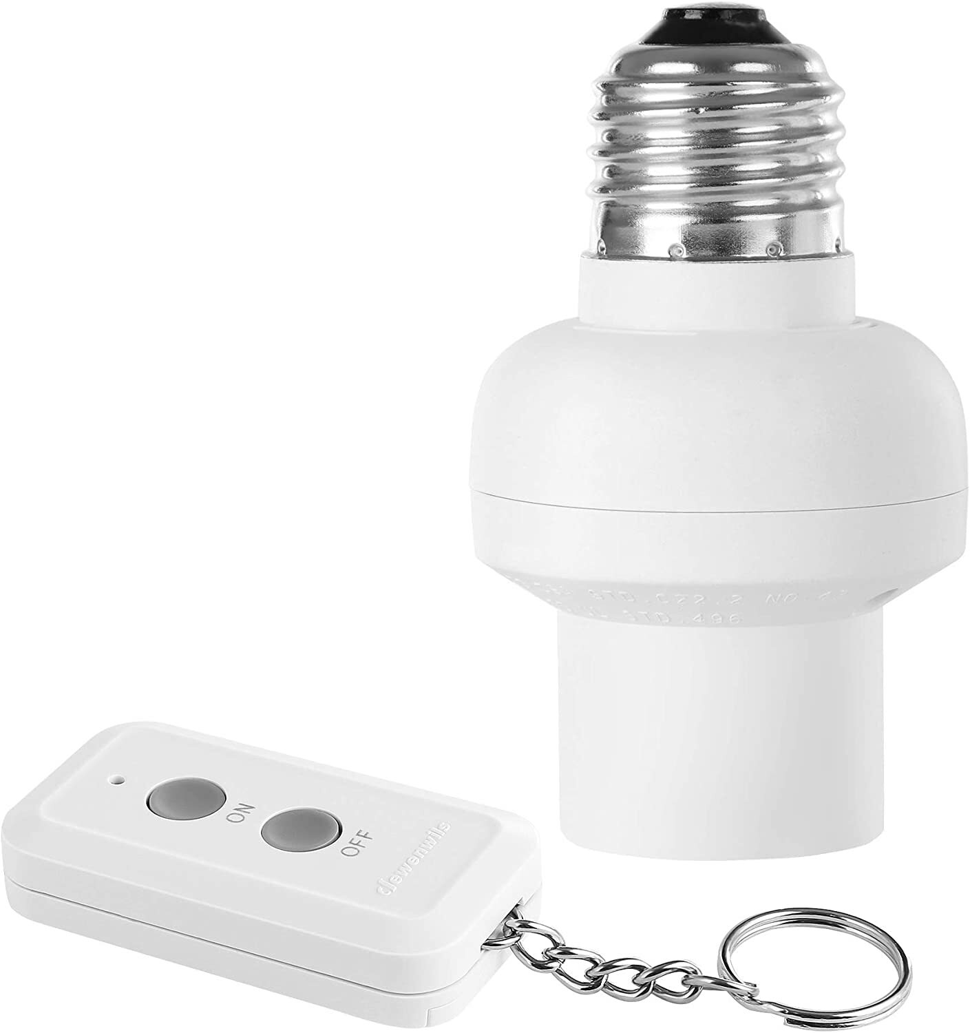 DEWENWILS Remote Control Lamp Socket Wireless Light Switch Kit E26/E27 Bulb Base gallery