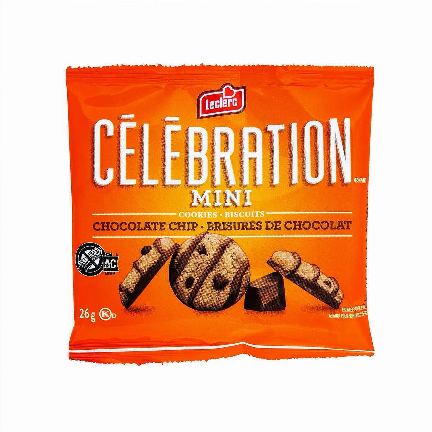 Leclerc Celebration Mini Chocolate Chip Cookies, 780g (27.5 oz) gallery