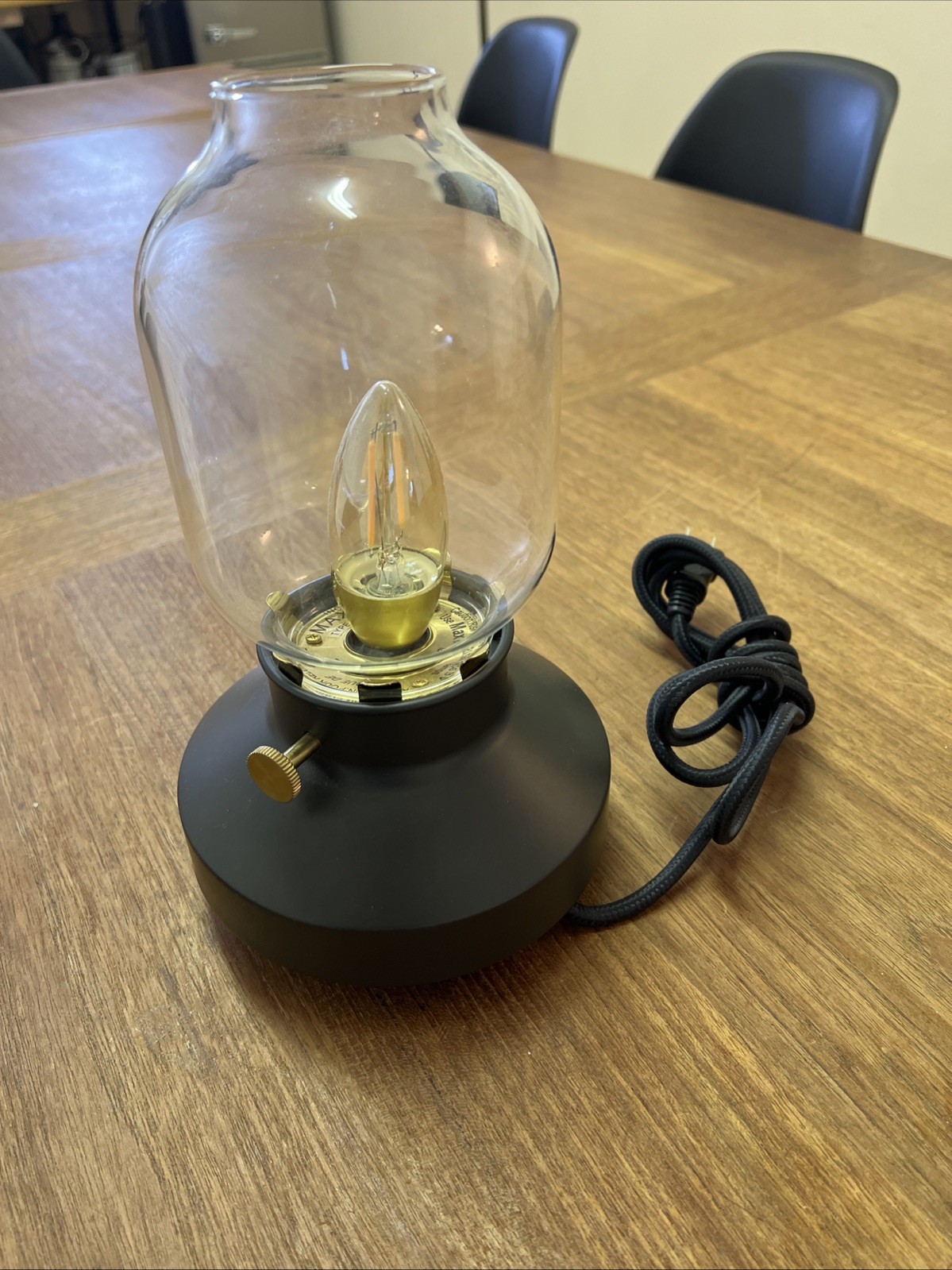 IKea TARNABY Table Lamp with Dimmer Knob Anthracite - Black 003.238.87 TÄRNABY gallery
