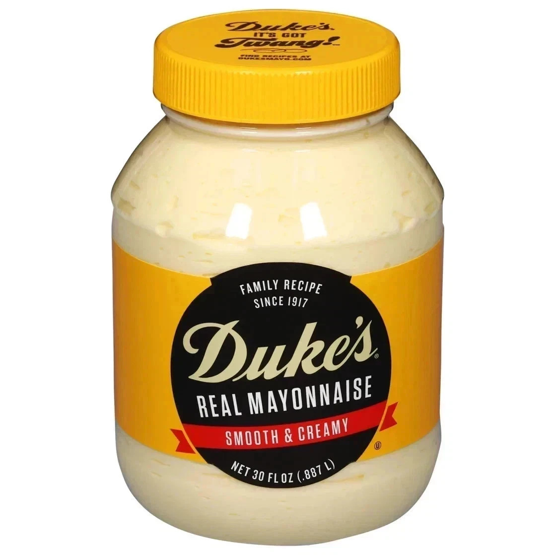 (2 pack) Duke's® Real Mayonnaise, 30 oz Jar, Smooth & Creamy Mayo gallery