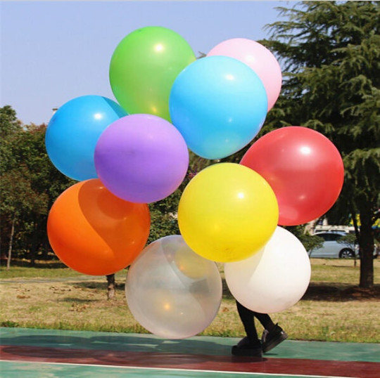 36Inch Big Balloon Standard Color Latex Balloons Party New Year Wedding Ball... gallery