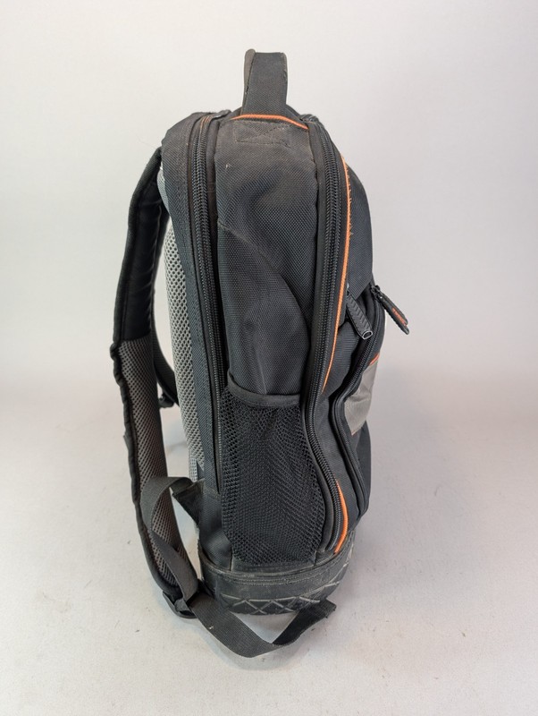 Klein Tools Tool Backpack Black Orange 18" Bag gallery