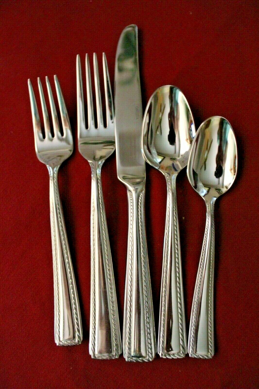 Oneida Stainless FLOURISH Open Stock- You Select the Piece 18/10 Rope Flatware gallery