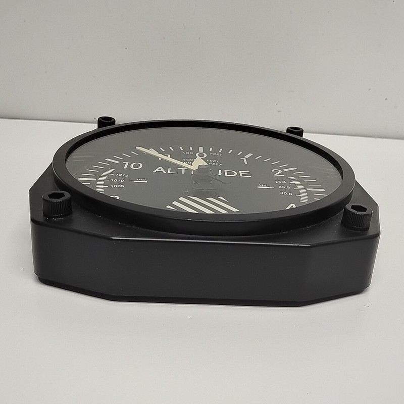 TRINTEC CANADA 6½"² Dodecagon Shaped Aviation Gauge Quartz Wall Clock gallery