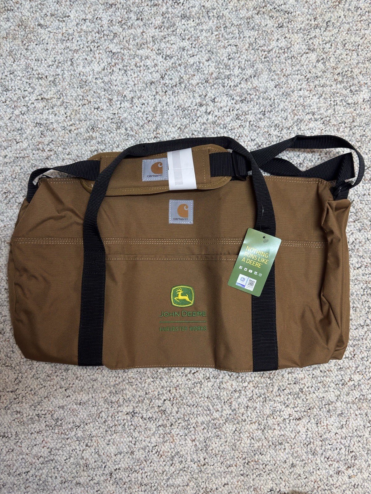 Carhartt + John Deere Harvester Officially Licensed Duffel Bag gallery