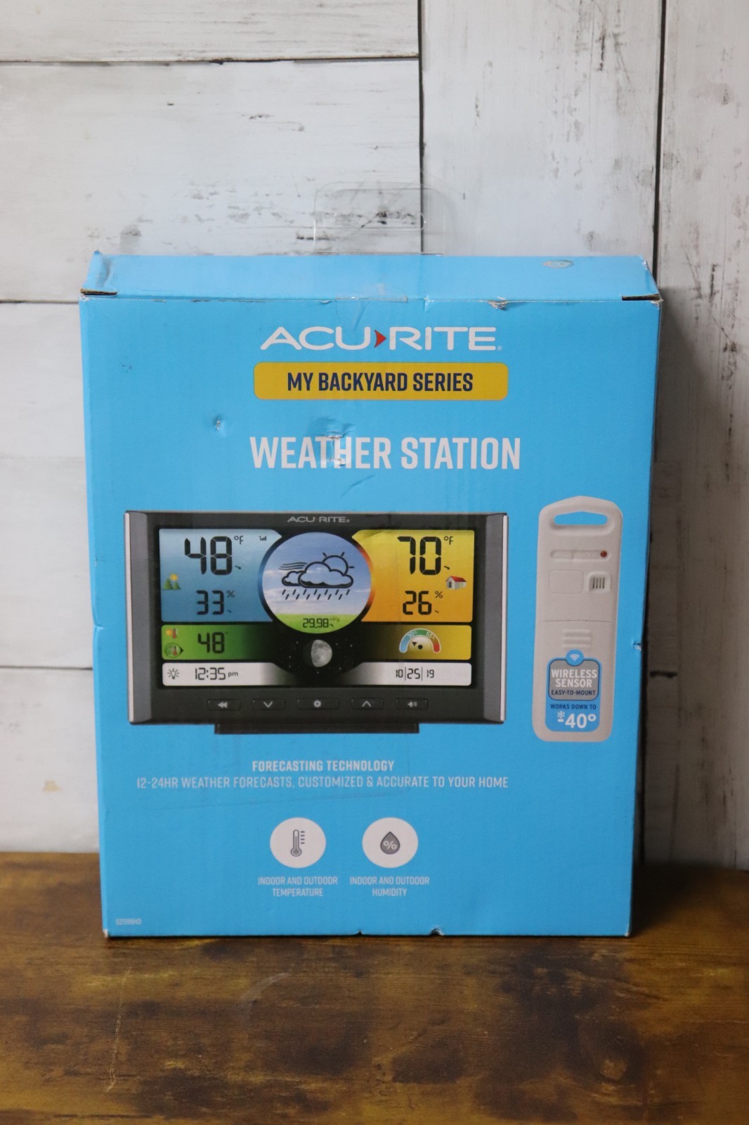 AcuRite My Backyard Series Weather Station Wireless Digital Color Display gallery