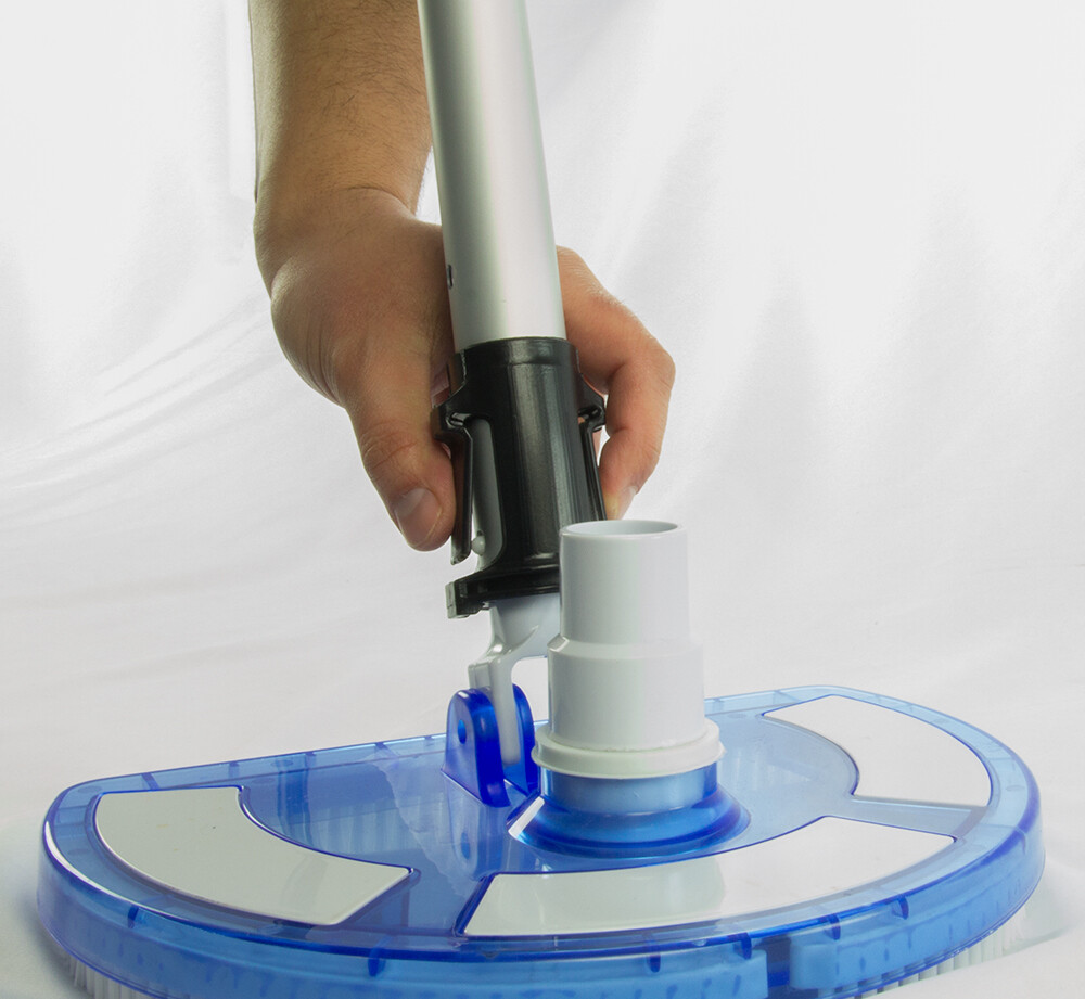 Aqua Select EZ-Clip Swimming Pool Vacuum Pole w/ Rubber Grip - (Choose Size) gallery