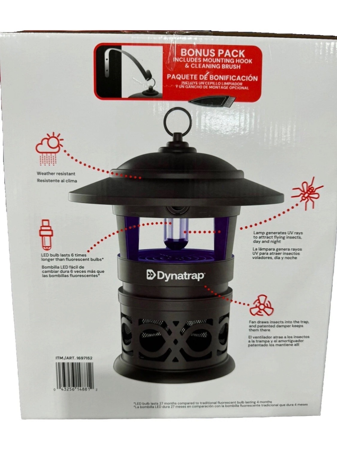 DynaTrap 1/2 Acre Mosquito & Flying Insect Trap gallery
