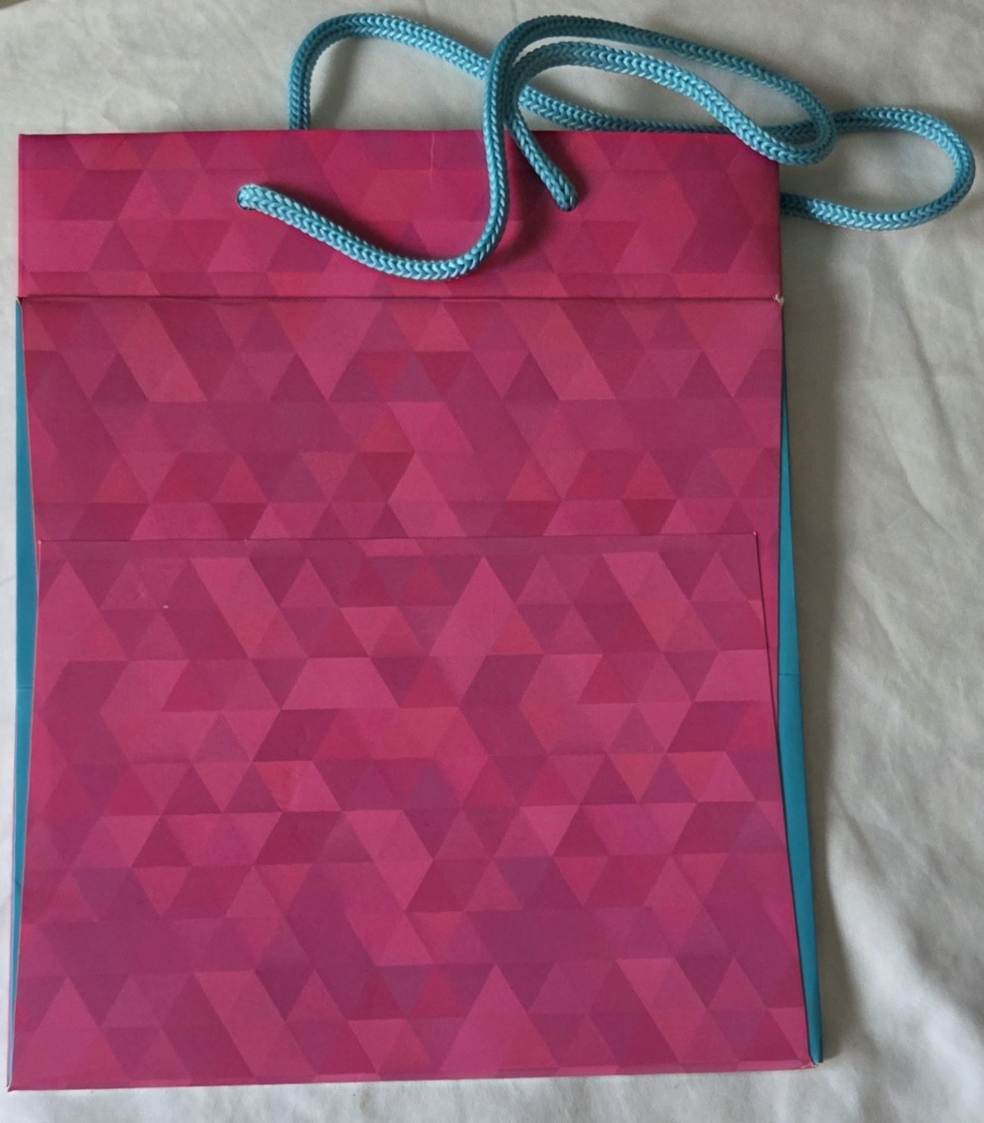 Unique & Rare Pink Gift Bag with Chinese Writing for Special Occasions gallery