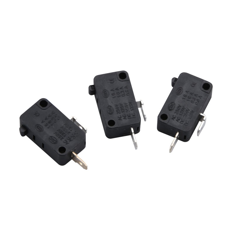 3x Plastic Microwave Oven Door Switch for Microwave 16A 125/250V(Normally O&C) gallery