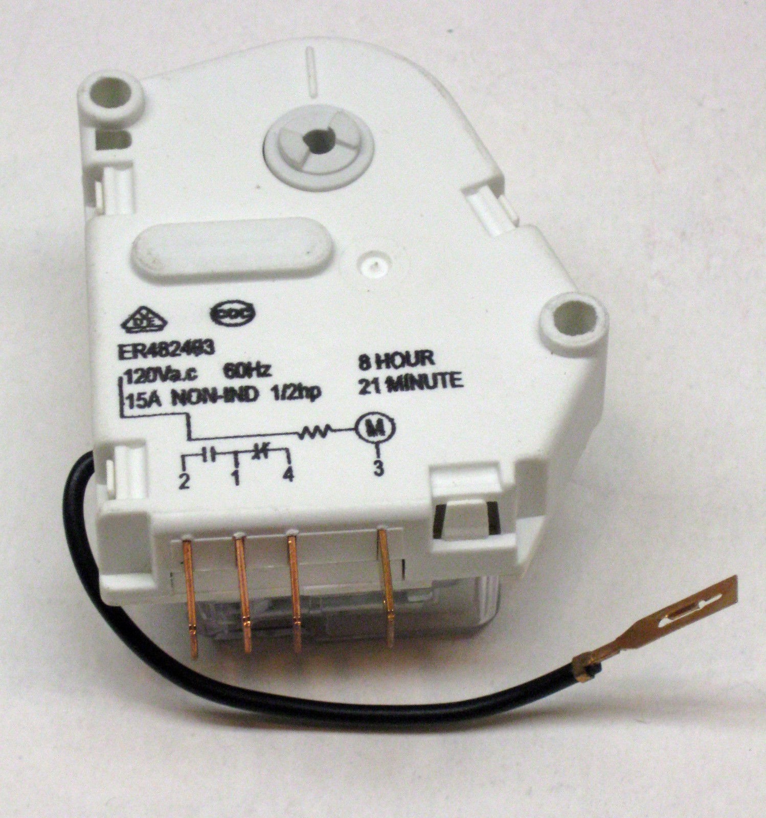 Refrigerator Defrost Timer Control for Whirlpool W10822278 483212 gallery