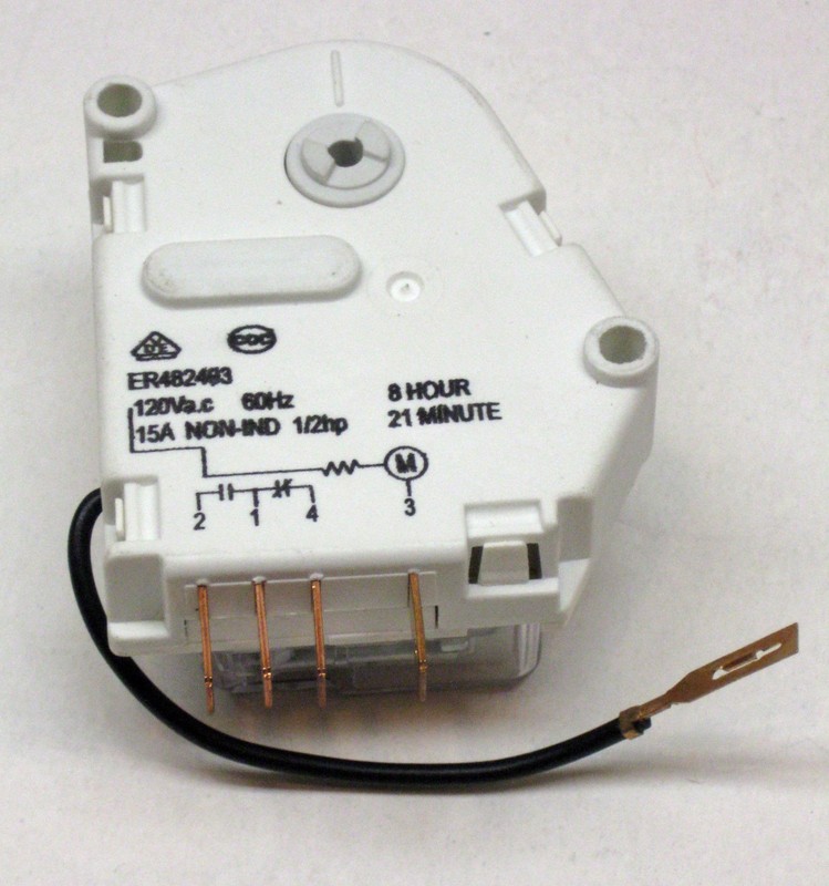Refrigerator Defrost Timer Control for Whirlpool W10822278 483212 gallery