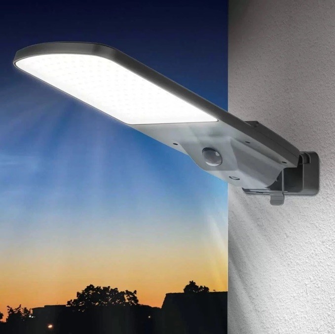 SOL‑R‑BRITE Solar Area Light Motion Activated Yard Driveways Gardens Patio 5000L gallery