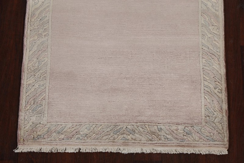 Bordered Exquisite Handmade Wool Nepalese Indian Accent Rug 3x5 ft. gallery