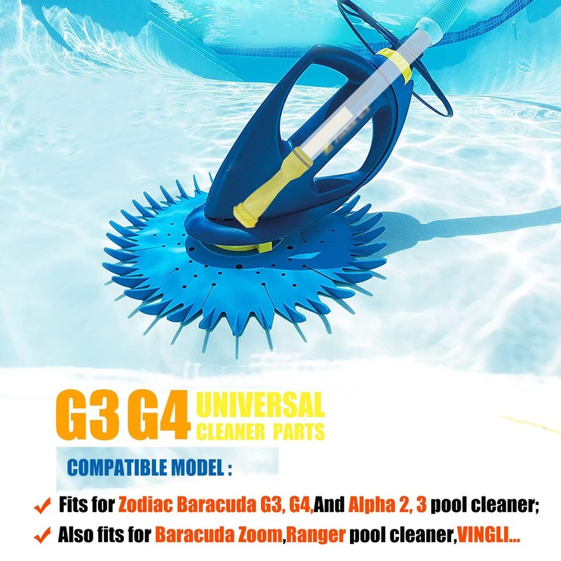 Pool Cleaner Diaphragm Replacement for Zodiac G3, G4, VINGLI Long Life W69698 gallery