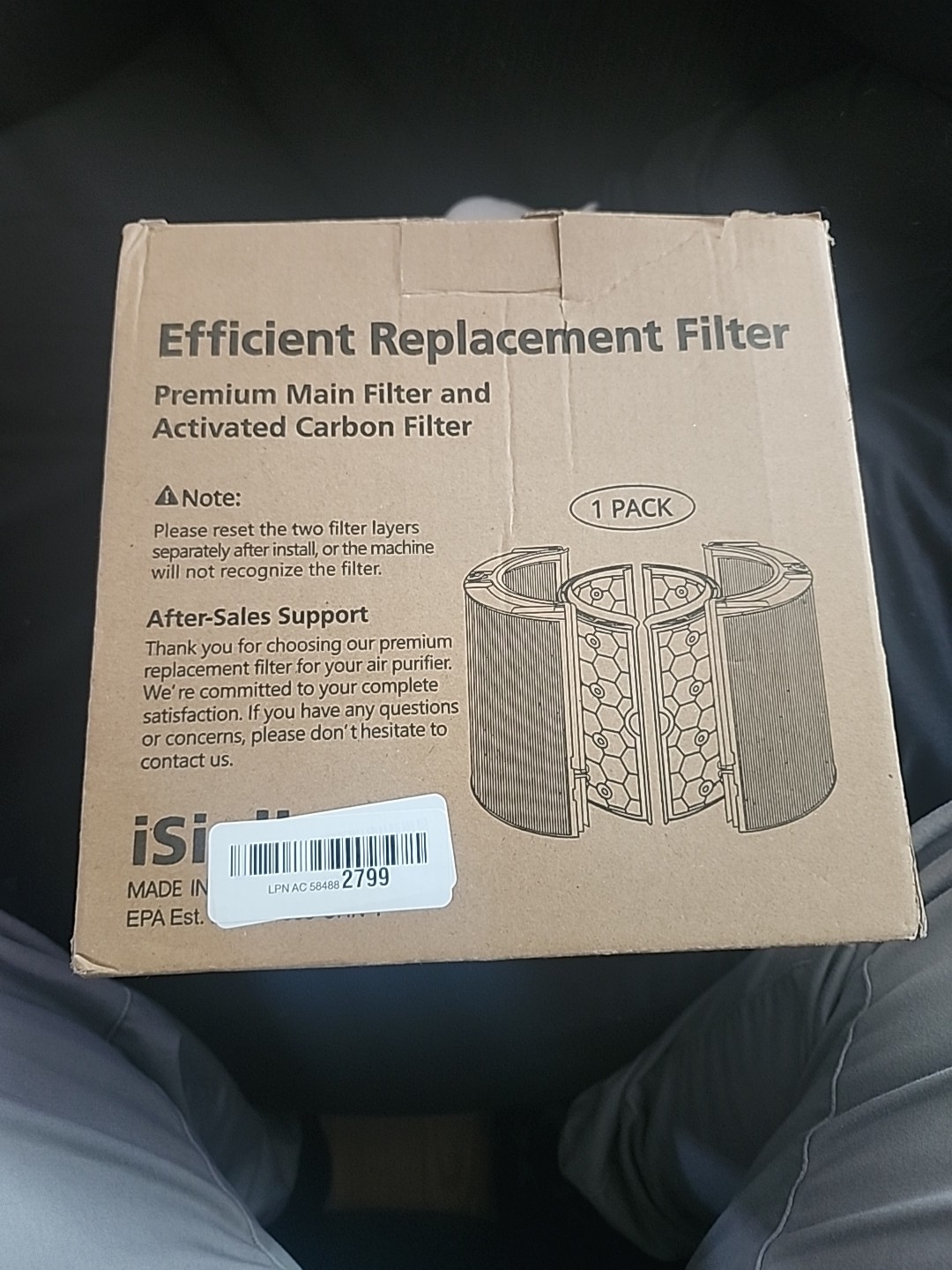Isinlive True Helps And Carbon Filter TP04 DP04 HP04 gallery
