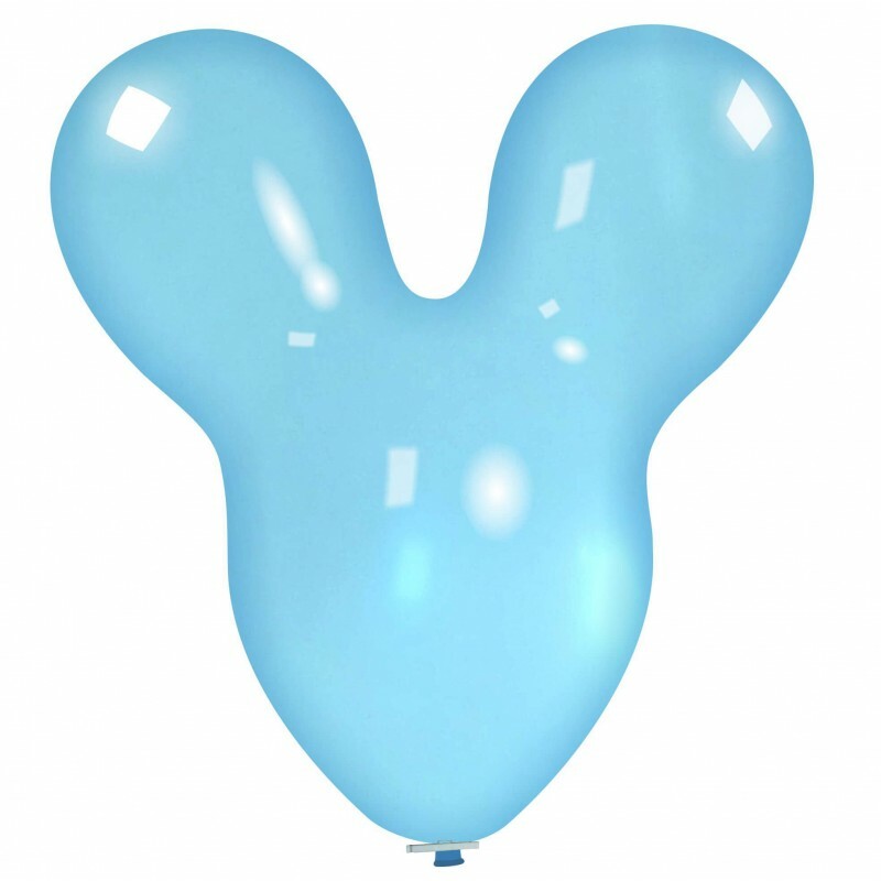 CATTEX 30" Mouse Shaped Latex Balloon, Crystal & Standard Colors, Looner Fun gallery