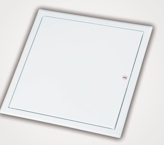 8" X 8" System B10 Metal Access Panel -White Powder Coat with Screwdriver Lock gallery