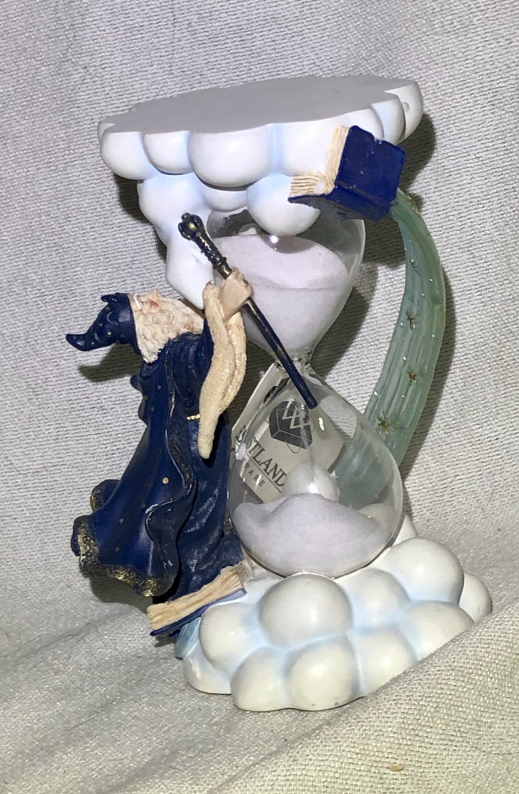 WESTLAND WIZARD RESIN FIGURE hourglass. Merlin gallery