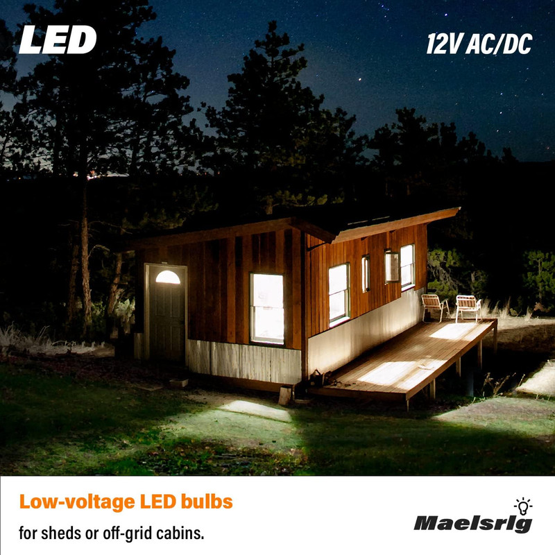 LED 12V Light Bulb, 100W Equivalent, Daylight White 5000K, 13W 1200 Lumens, 12 V gallery