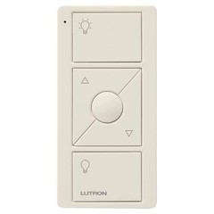 Pico Smart Remote (3-Button Dimming) for Caseta Smart Dimmer Switch, Light Almon