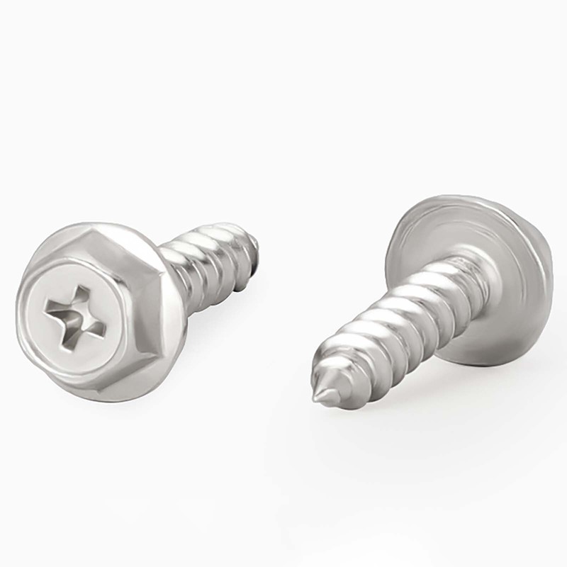 Flanged Self Tapping Screws Stainless Steel Hexagon Hex Head Tappers M3 M4 - M10 gallery
