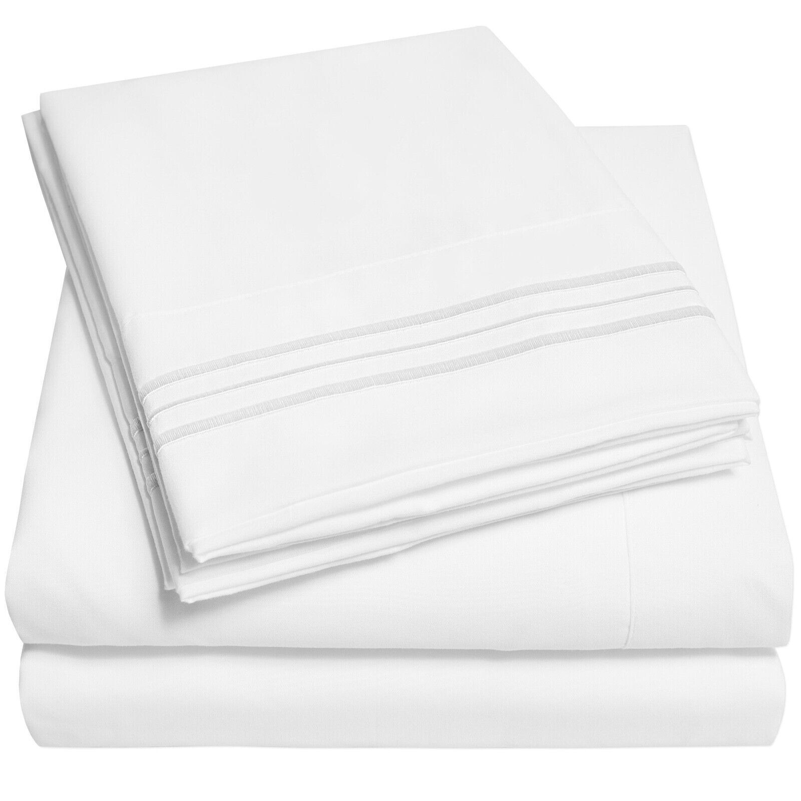 Split Flex Top King Fitted Sheet 2 Pack Deep Pocket for Sleep Number/Adjustable gallery