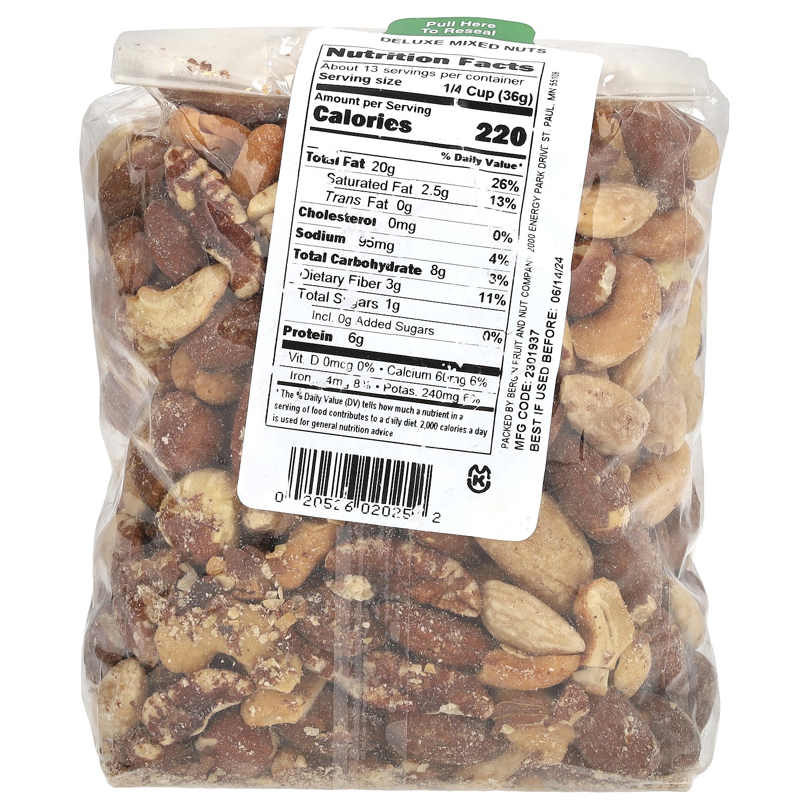 Deluxe Mixed Nuts, 16 oz (454 g) gallery