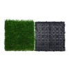 VEVOR 18pc Artificial Grass Turf Tiles 12x12" Mats Synthetic Landscape Fake Lawn gallery