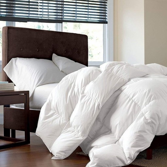 LUXURIOUS Siberian GOOSE DOWN Comforter,1200 Thread Count 100% Down-Proof Cotton gallery