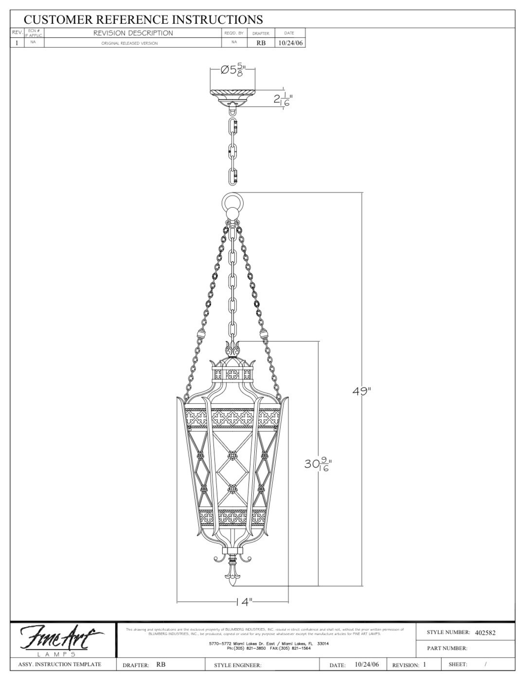 Fine Art Handcrafted Lighting 402582ST Chateau Outdoor Four-Light - (Brand New) gallery