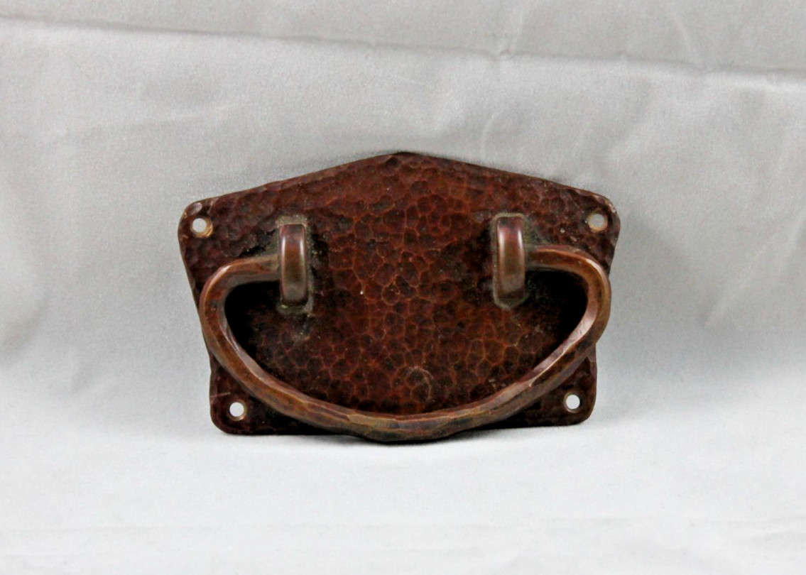 Drawer Pull Solid Copper Antique Patina!!! gallery