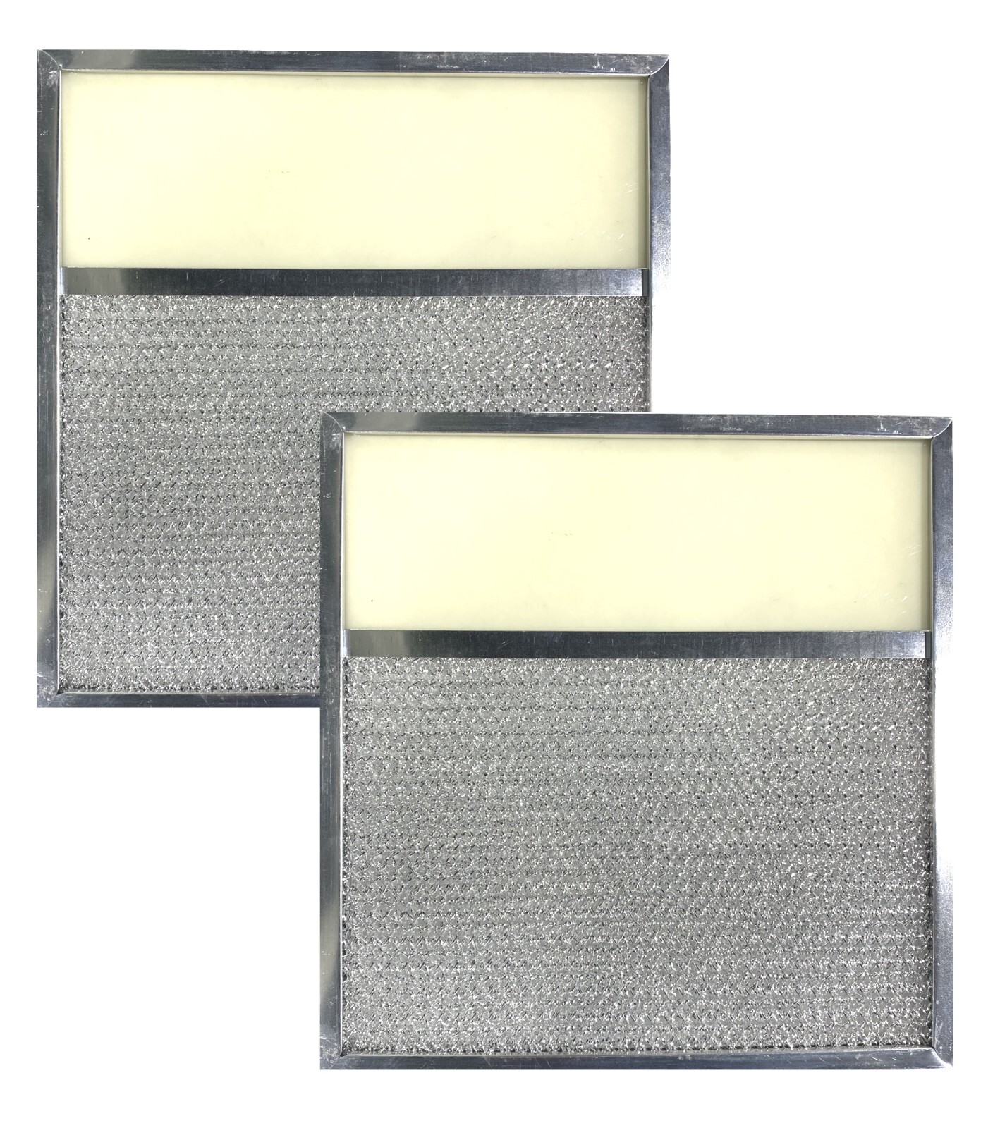 (2 Pack) Air Filter Factory Range Hood Lens Grease Mesh Filters 11 x 12 x 3/8 In gallery