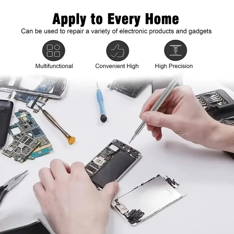 Precision Screwdriver Set 25-in-1 Magnetic 24 Bit Mini Repair Kit for Phone PC gallery