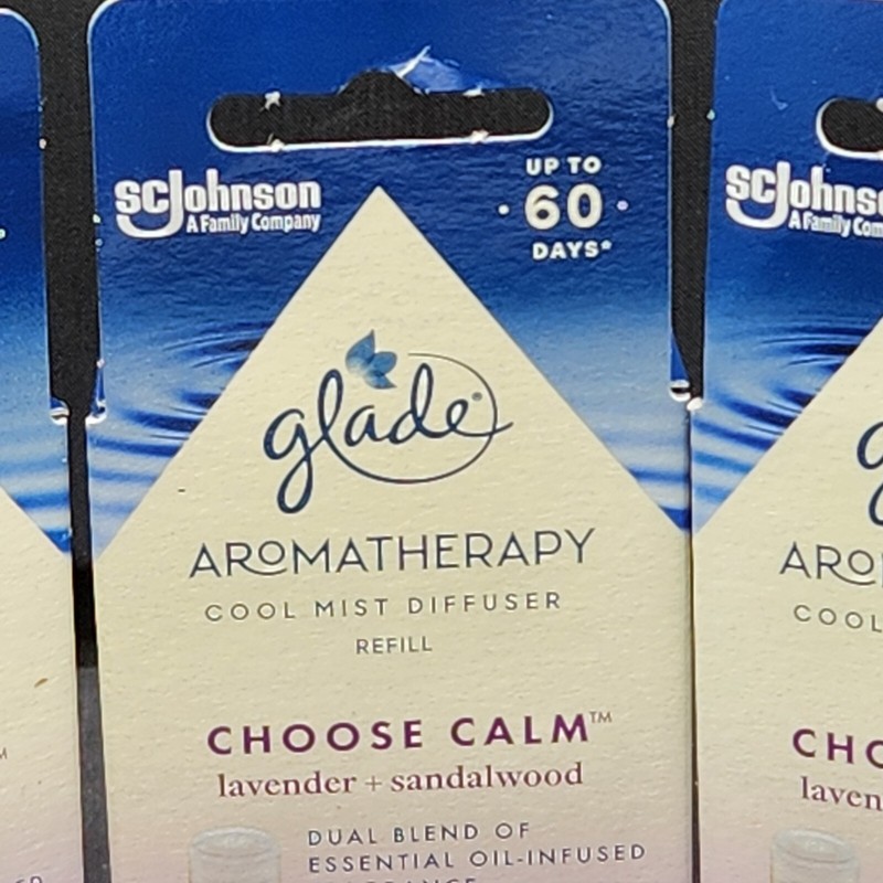 3 Glade Cool Mist Diffuser Oil Refill Choose Calm Lavender + Sandalwood 0.56 New gallery