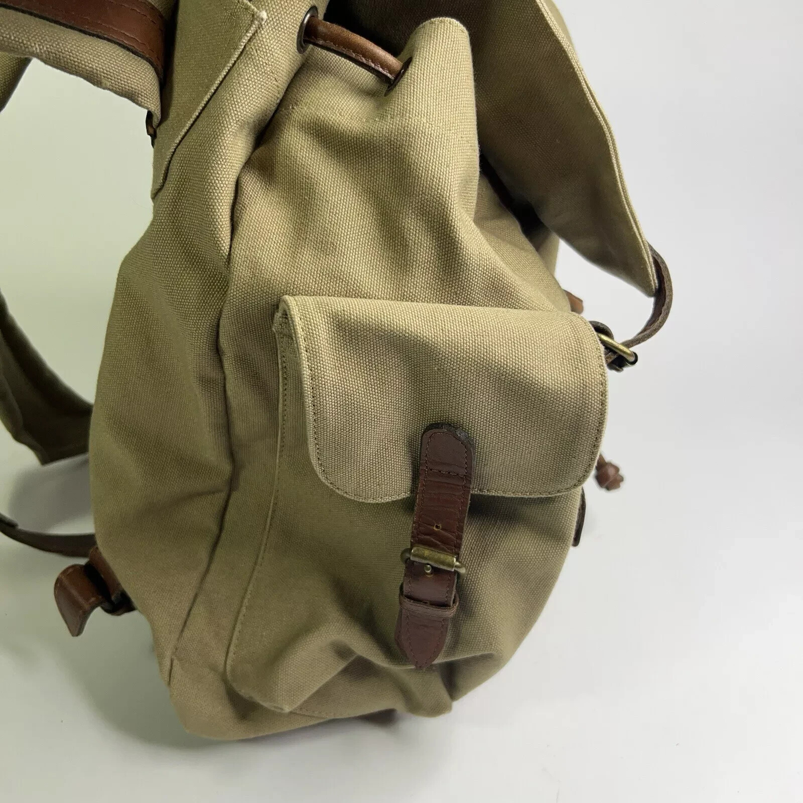 Ellington Backpack Canvas And Leather 5