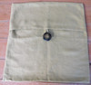 Pottery Barn Textured Linen Big Button 18x18 Ivory Cream Neutral Pillow Cover gallery